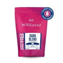 WillSavor Dark Blend %100 Arabica (ÇEKİRDEK KAHVE) 250 gr