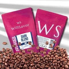 WillSavor Dark Blend %100 Arabica (ÇEKİRDEK KAHVE) 250 gr