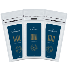 WillSavor 750 gr Avantaj Paket 3 X Kenya Single Origin %100 Arabica (ÖĞÜTÜLMÜŞ KAHVE)