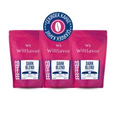WillSavor Avantaj Paket 3 X Dark Blend %100 Arabica (ÇEKİRDEK KAHVE) 750 gr