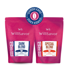 WillSavor Avantaj Tanışma Paketi Special Blend + Dark Blend %100 Arabica (ÇEKİRDEK KAHVE) 500 gr