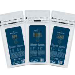WillSavor 750 gr Avantaj Paket Kenya + Colombia + Ethiopia Single Origin (Öğütülmüş Kahve)