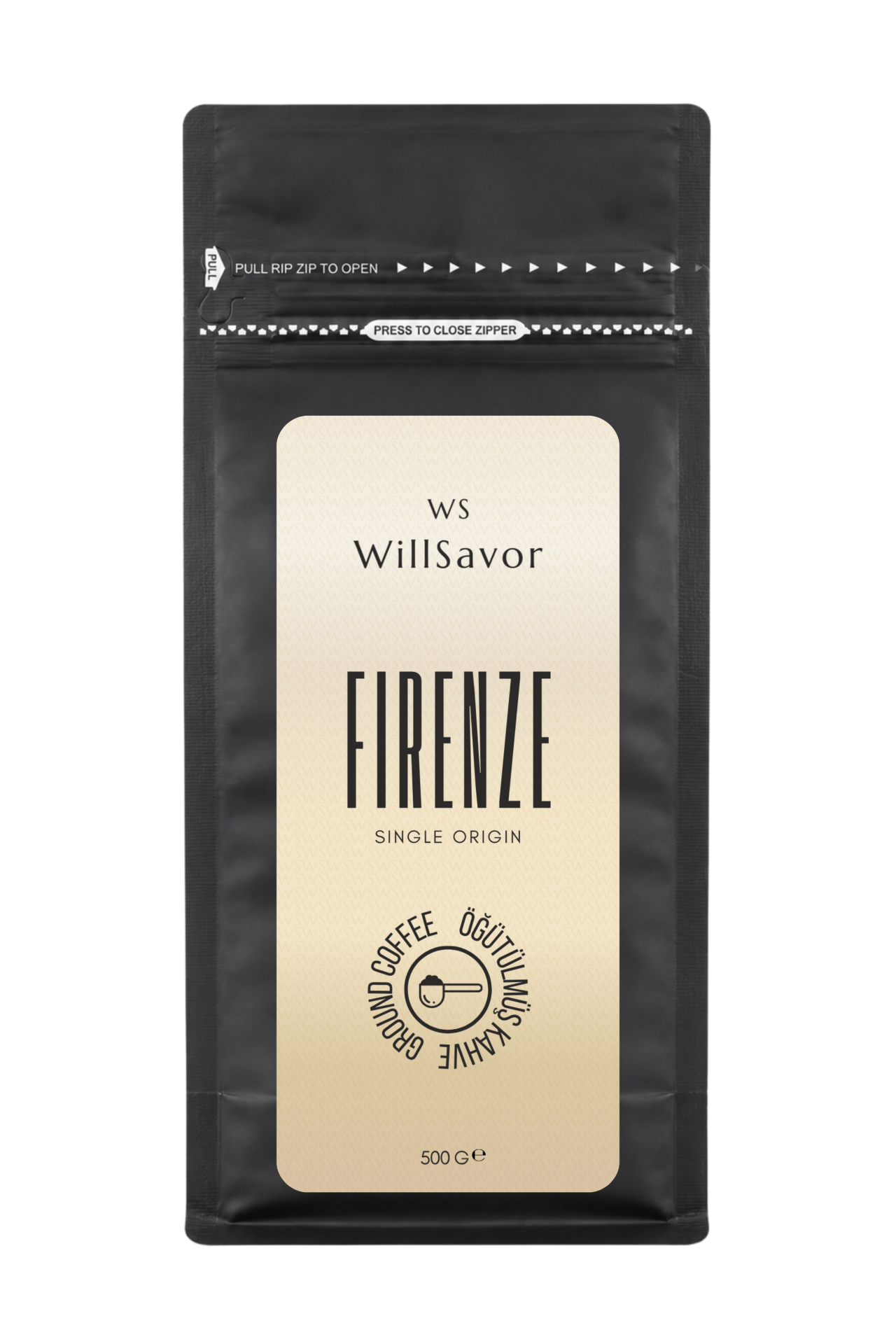 WillSavor Firenze Single Origin (ÖĞÜTÜLMÜŞ KAHVE) 250 gr