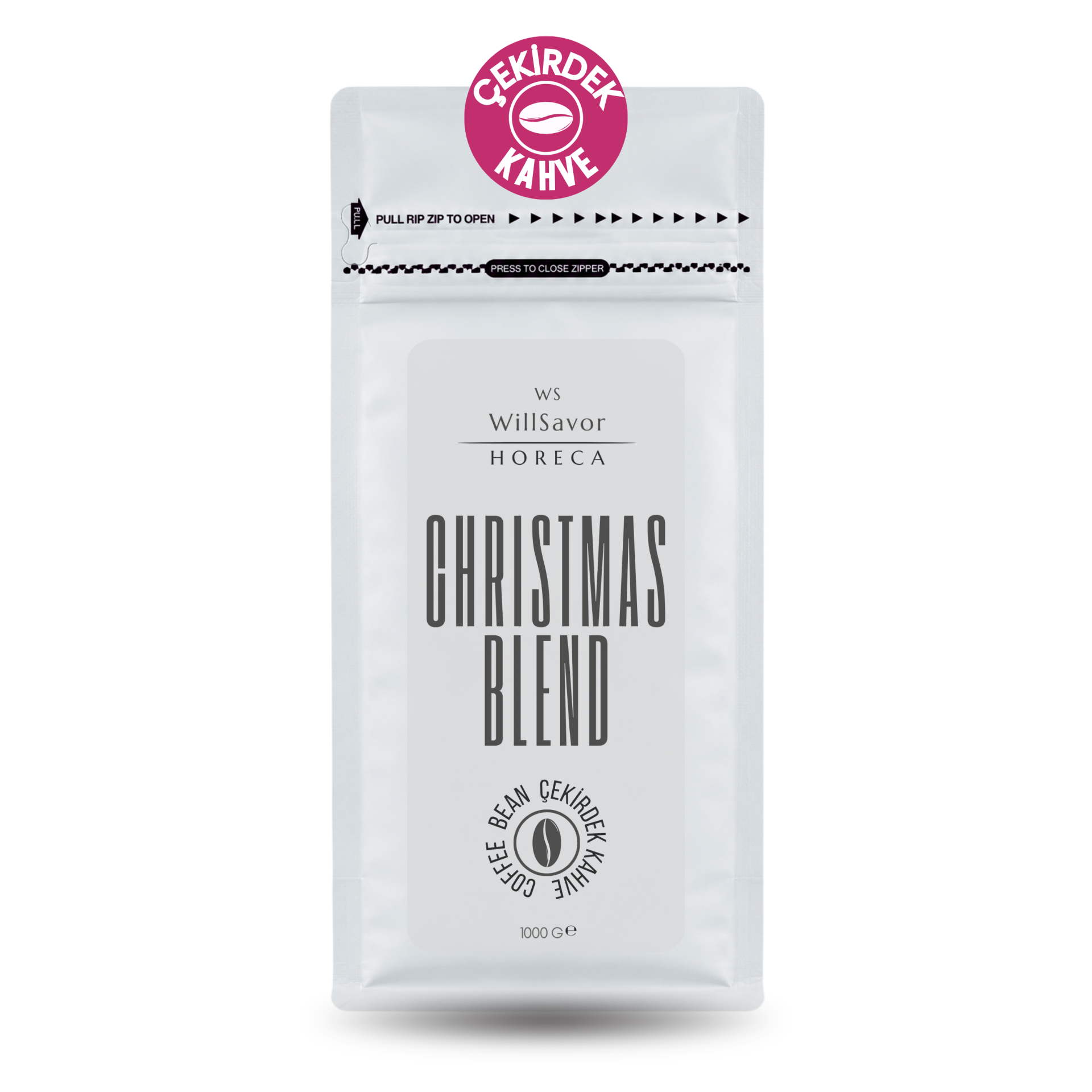 WillSavor HORECA Christmas Blend 1000 gr %100 Arabica (ÇEKİRDEK KAHVE)