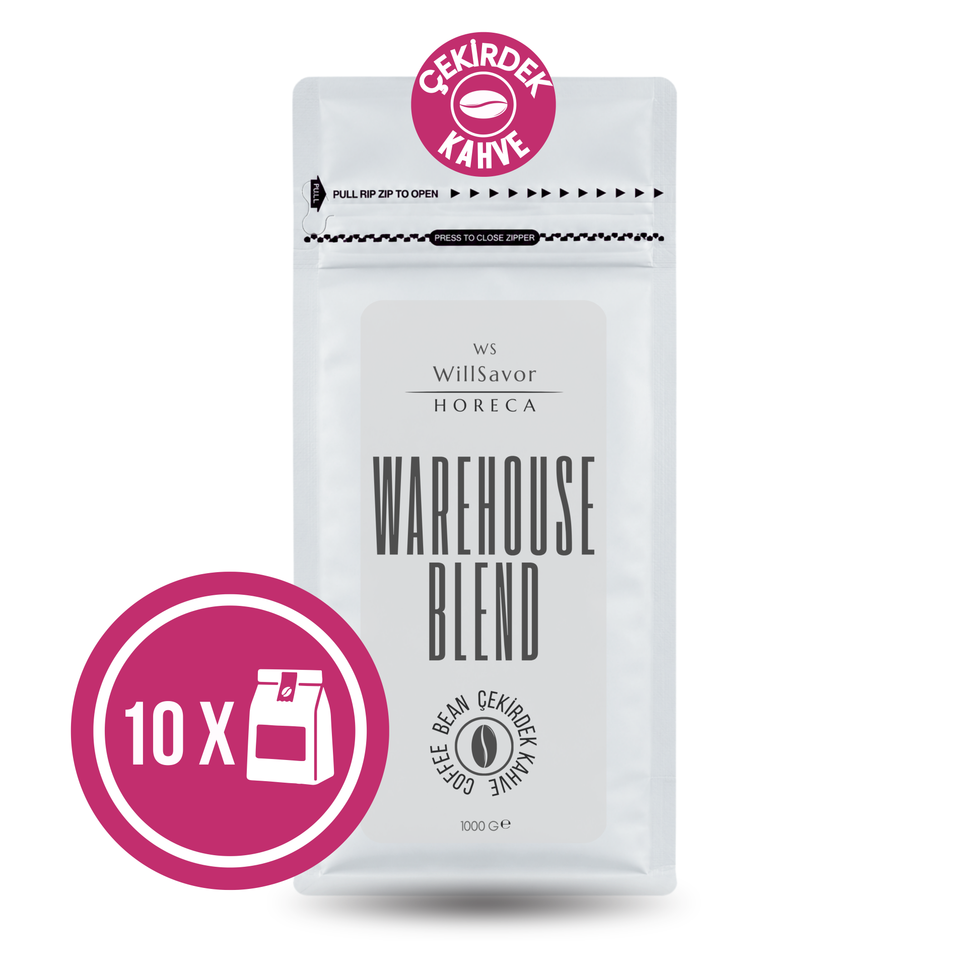 Warehouse Blend %100 Arabica 10 KG  (ÇEKİRDEK KAHVE)